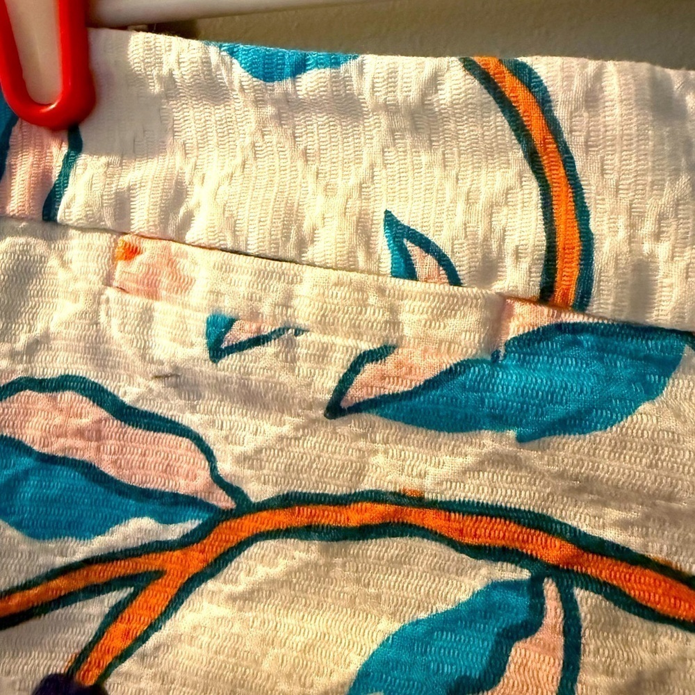 Tori Richard Bali Hi Chelsea Short Women's Sz 8 Tropical Beach Vacation Honolulu - Picture 4 of 5